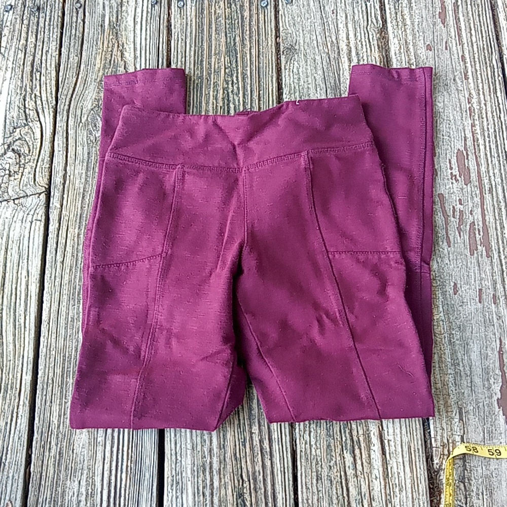 Mudd maroon 24/7 leggings